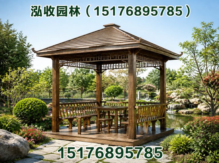 昌吉京津冀防腐木工程展示图